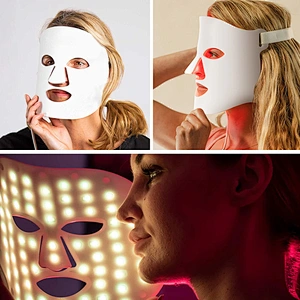Flexible Silicone Face Beauty Mask LED Facial Mask