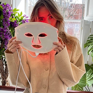 Flexible Silicone Face Beauty Mask LED Facial Mask